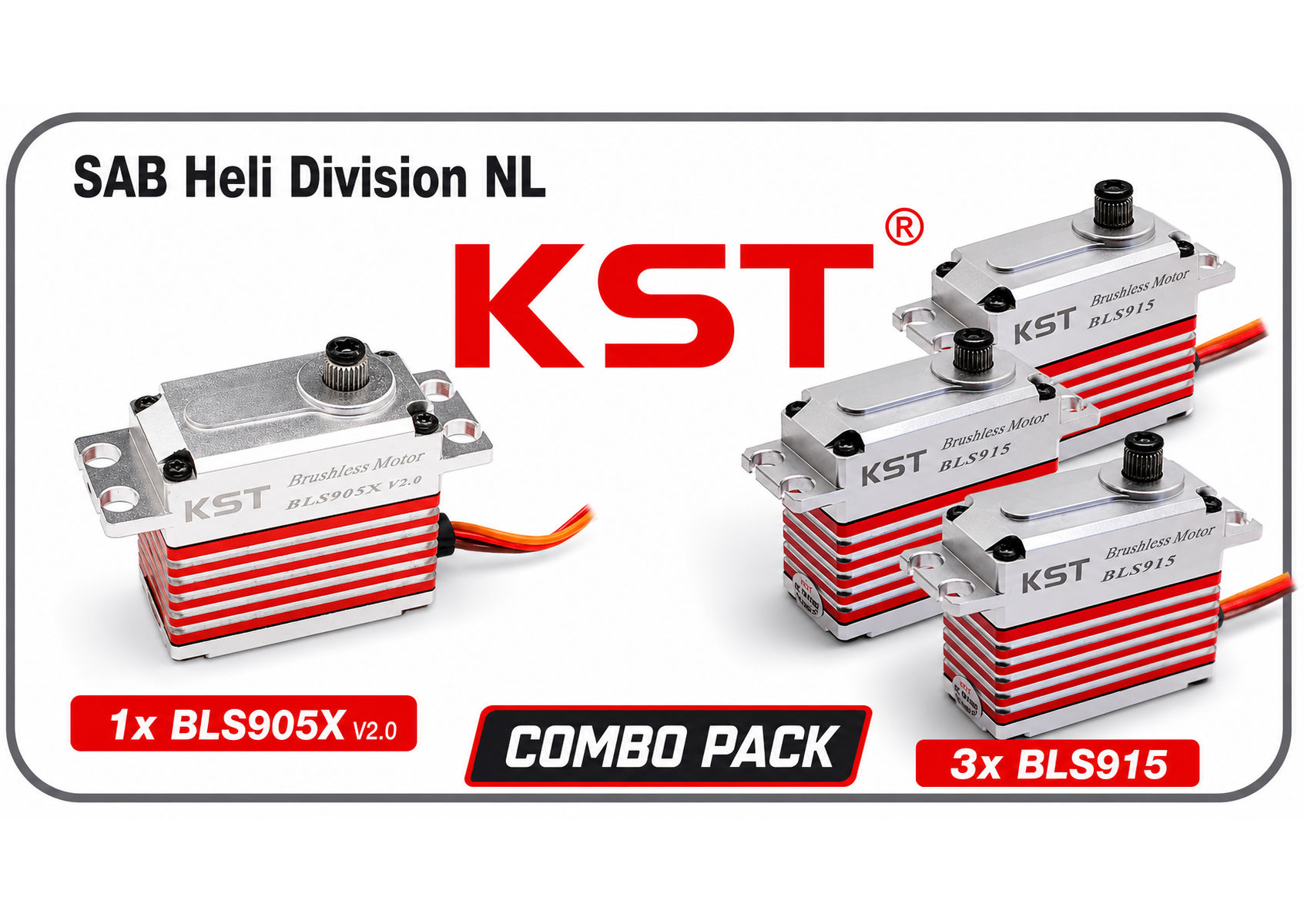 COMBO KST 3x BLS915 cyclic 1x BLS905 staart